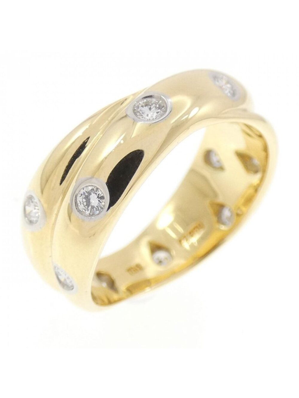 Tiffany & Co Vintage Dots Twist Ring
